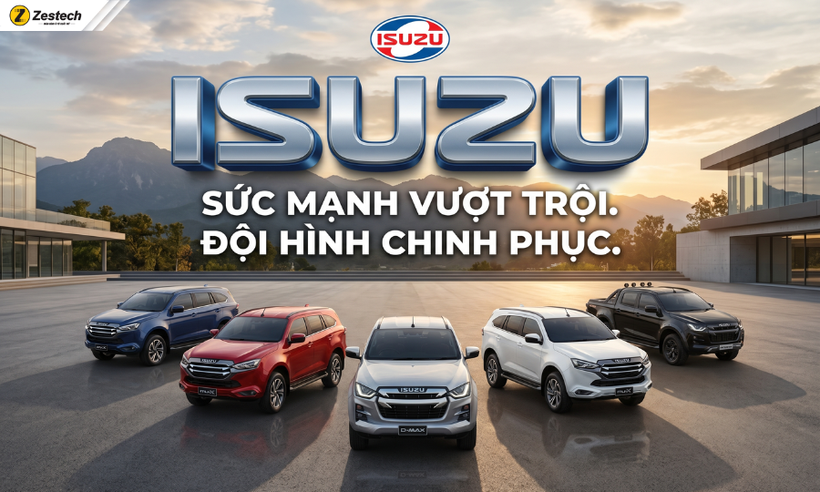 Isuzu – Top 10 các hãng xe nổi tiếng ở Việt Nam