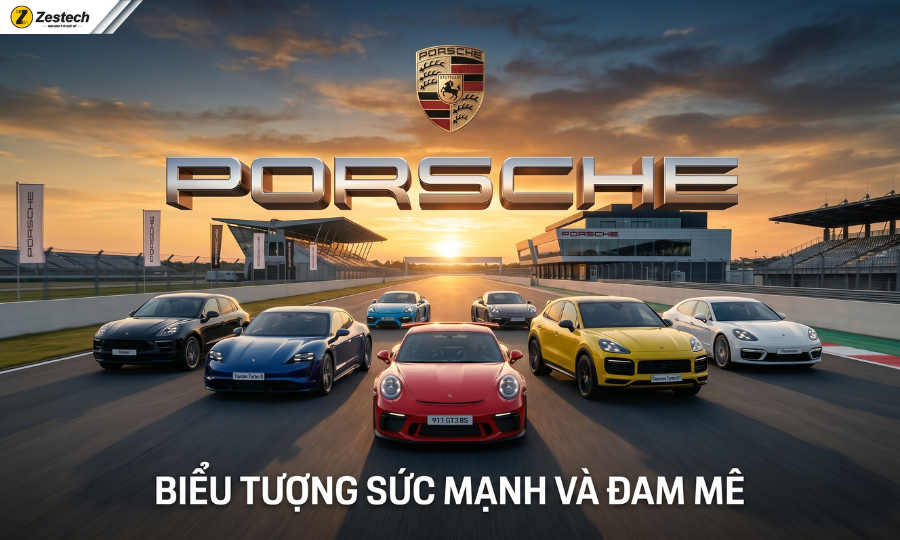 Porsche – Top 15 các hãng xe nổi tiếng ở Việt Nam