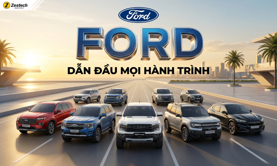 Ford – Top 6 các hãng xe nổi tiếng ở Việt Nam