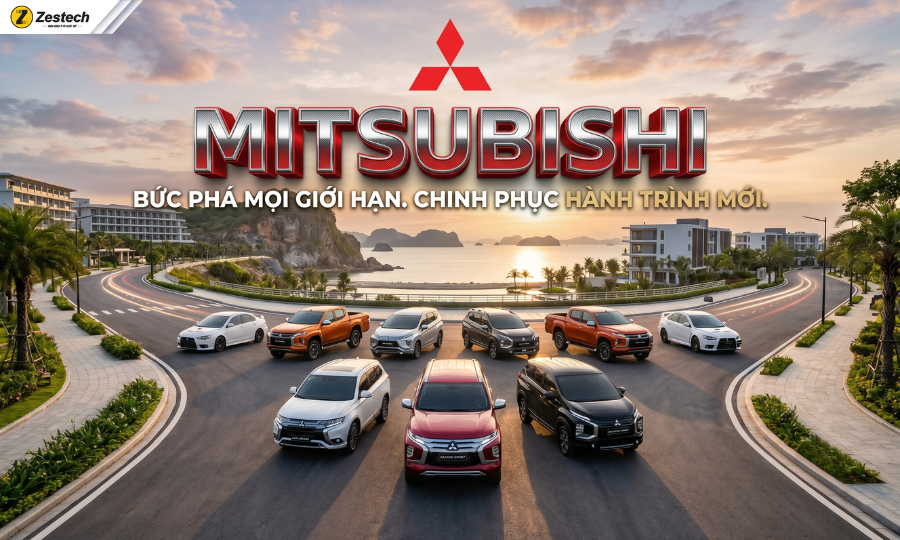 Mitsubishi – Top 7 các hãng xe nổi tiếng ở Việt Nam