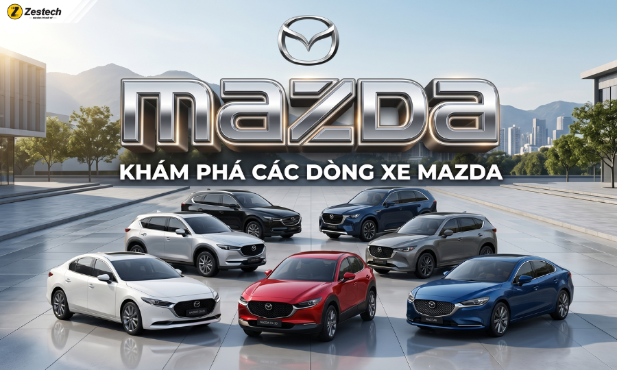 Mazda – Top 8 các hãng xe nổi tiếng ở Việt Nam