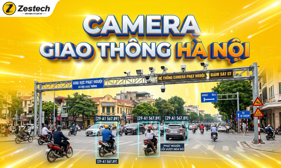 Danh sách 1000+ điểm lắp Camera giao thông Hà Nội cập nhật