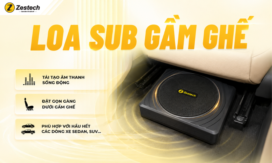 Loa sub gầm ghế