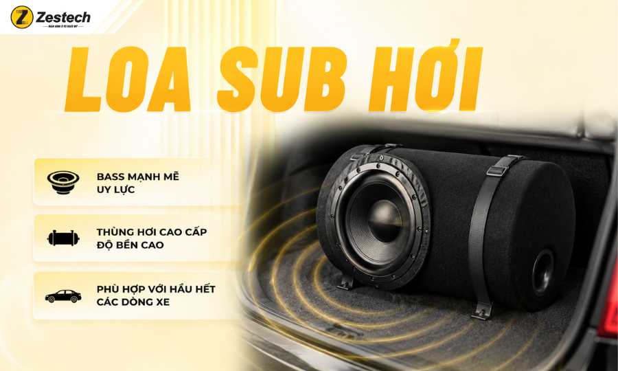 Loa sub hơi