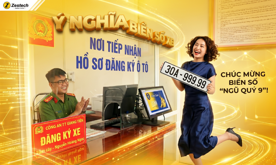 Dịch ý nghĩa biển số xe theo phong thủy chuẩn nhất 2026