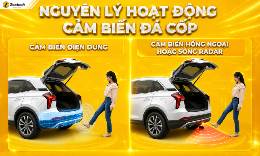 Nguyên lý hoạt động dựa trên công nghệ cảm ứng