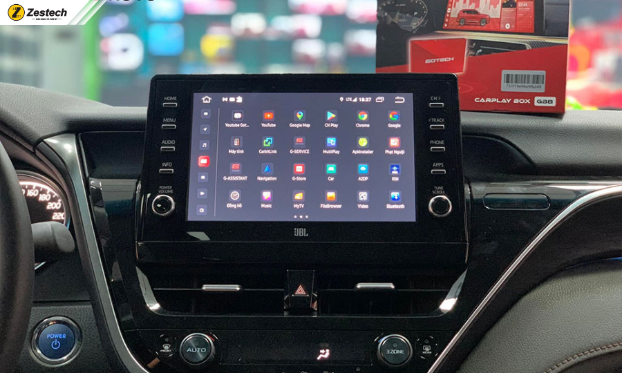 So sánh 5 dòng Android Box ô tô chính hãng 2026 11 Android Box ô tô chính hãng Gotech GB8 mang đến kho ứng dụng giải trí siêu khủng