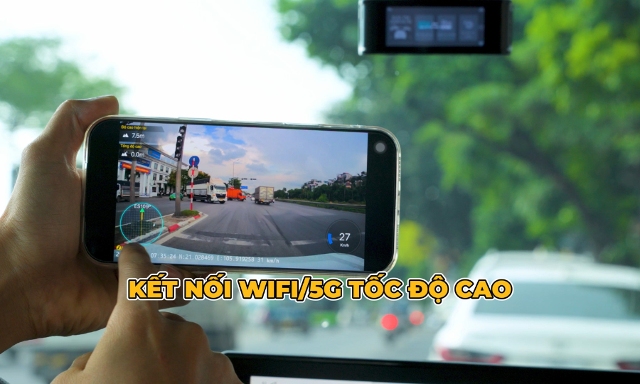 Hướng dẫn kết nối camera hành trình với điện thoại trong 3 bước 10 Zestech C500 ADAS - Camera hành trình kết nối điện thoại qua mạng WIFI/5G