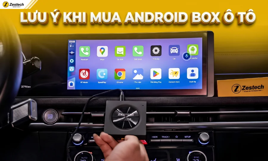 5 lưu ý khi mua Android Box ô tô 2026