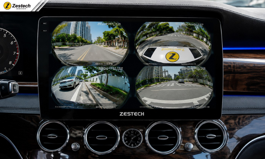 Hướng dẫn lắp màn hình liền camera 360. Những lưu ý cần biết 4 Lắp màn hình liền Camera 360 hoạt động như camera hành trình