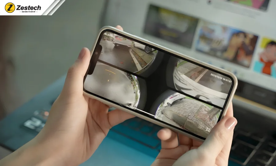 Màn hình liền camera 360-Xem trực tuyến từ xa