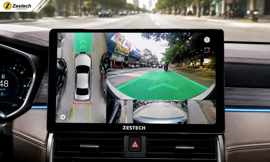 Màn hình liền cam360 là gì? Tính năng màn hình liền camera 360 8 Màn hình liền Camera 360 Zestech ZX ADAS+