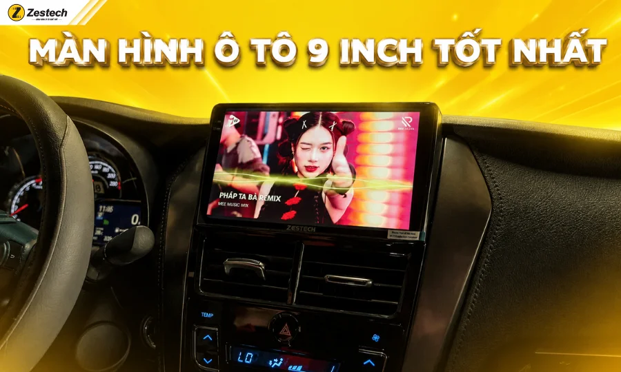 Top 10 màn hình ô tô 9 inch tốt nhất & bảng giá 2026