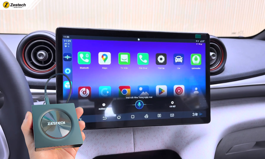 Android Box Zestech tích hợp trợ lý ảo AI KIKI