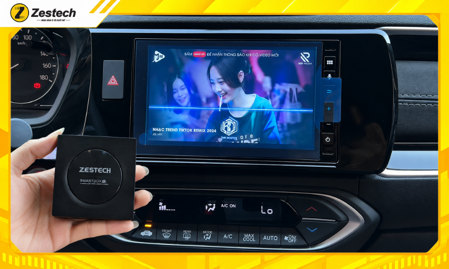 Android Box cho Honda BR-V 2024 tích hợp kho ứng dụng giải trí đa phương tiện