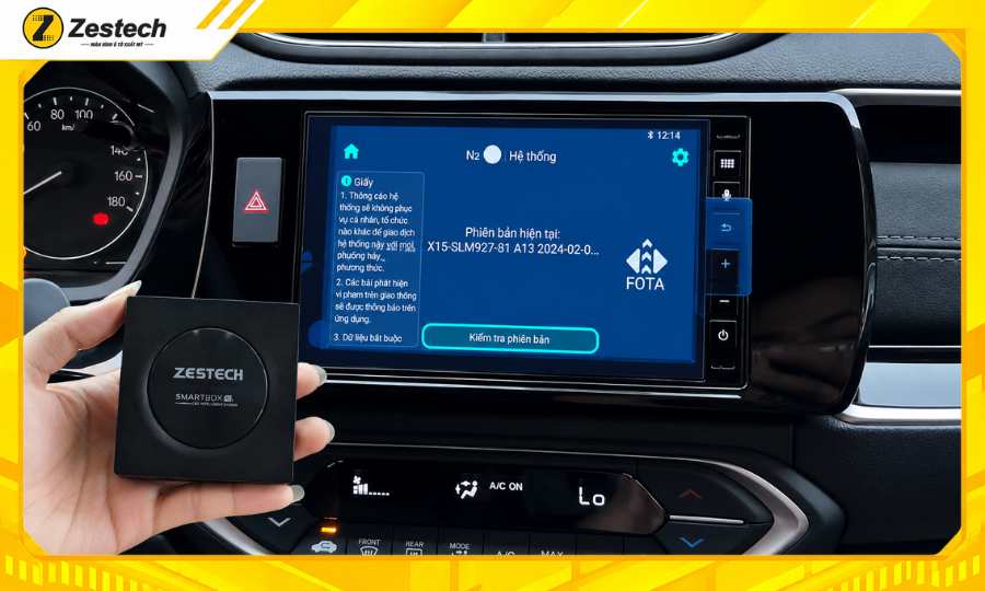 Cập nhật phần mềm Android Box cho Honda BR-V 2025 trực tuyến