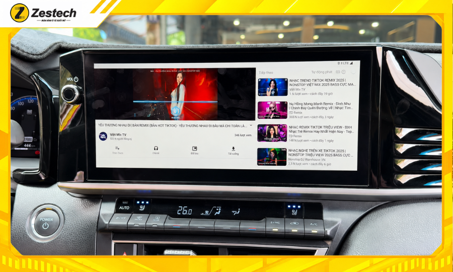 Android Box cho xe Toyota Camry - Giải trí