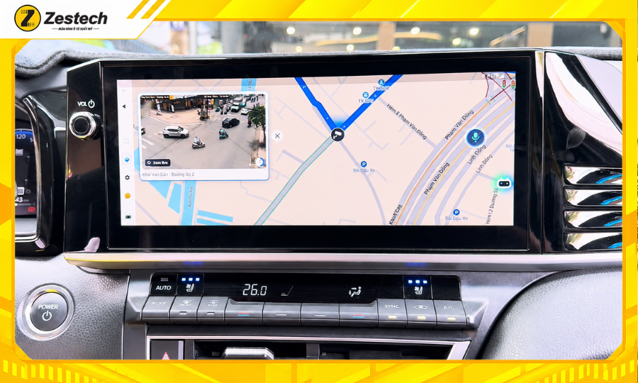 Android Box cho xe Toyota Camry - Vietmap Live