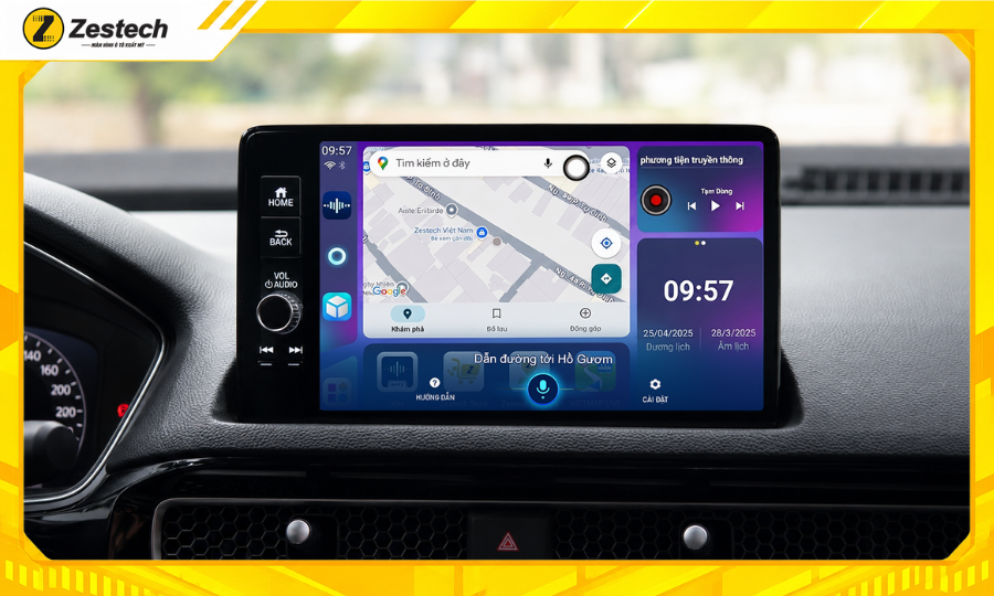 Android Box ô tô cho Honda Civic 5 Android Box ô tô cho Honda Civic - Ra lệnh giọng nói