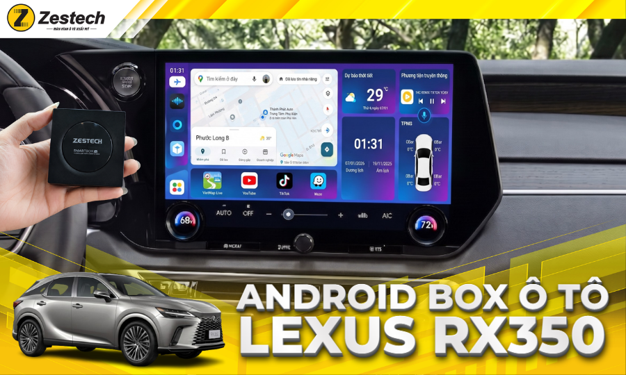 Android Box ô tô cho Lexus RX350