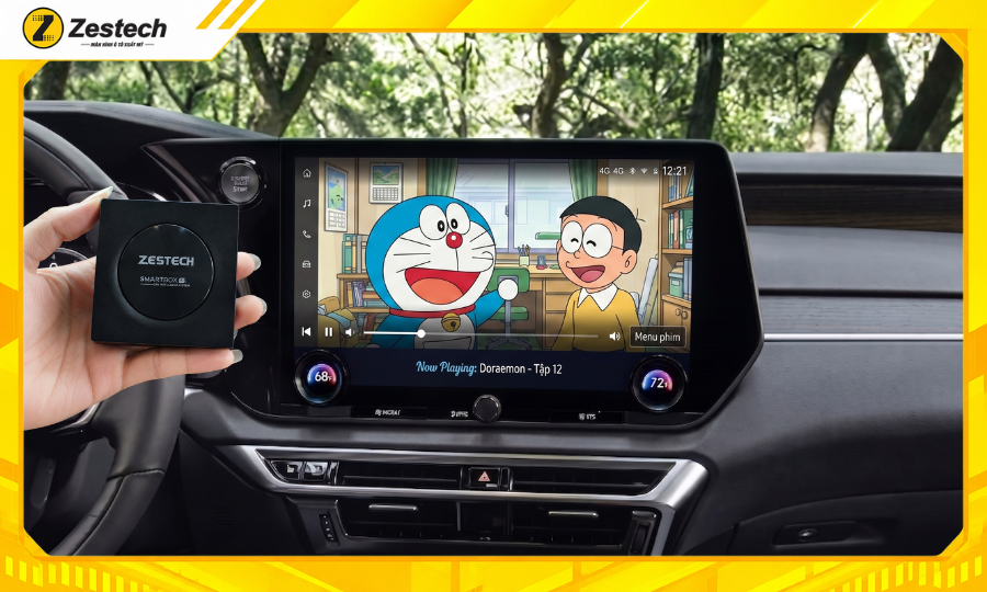 Android Box ô tô cho Lexus RX350 8 Android Box ô tô cho Lexus RX350 có kho ứng dụng siêu khủng
