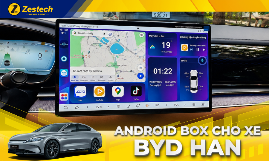 Android Box ô tô cho xe BYD HAN