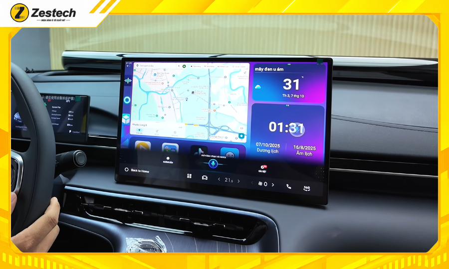 Android Box ô tô cho xe Geely EX5 