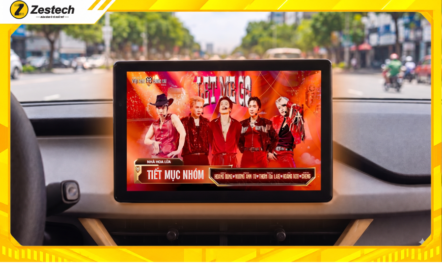 Android Box ô tô cho xe VF3 - Giải trí