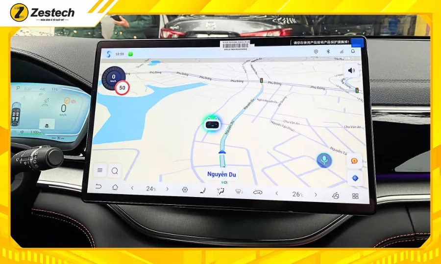 Android Box Ô Tô cho xe BYD Sealion 6