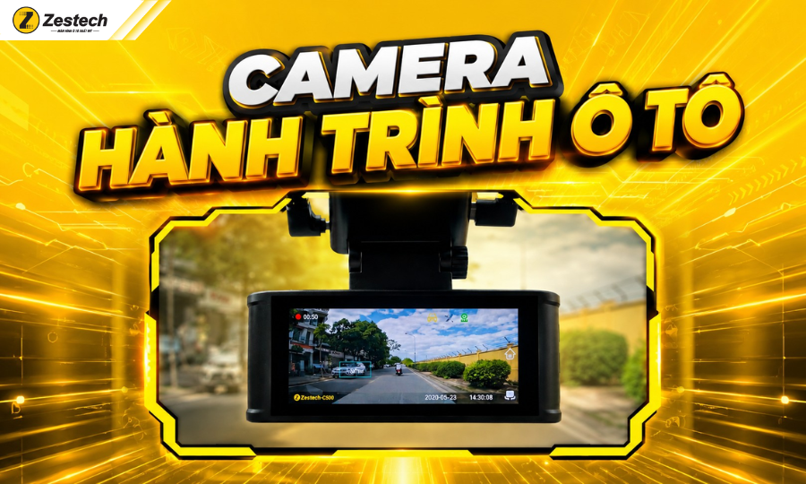 Top 10 dòng camera hành trình ô tô nổi bật 2026