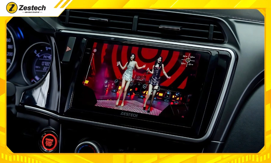 Màn hình Android ô tô cho xe Honda City tích hợp giải trí đa phương tiện