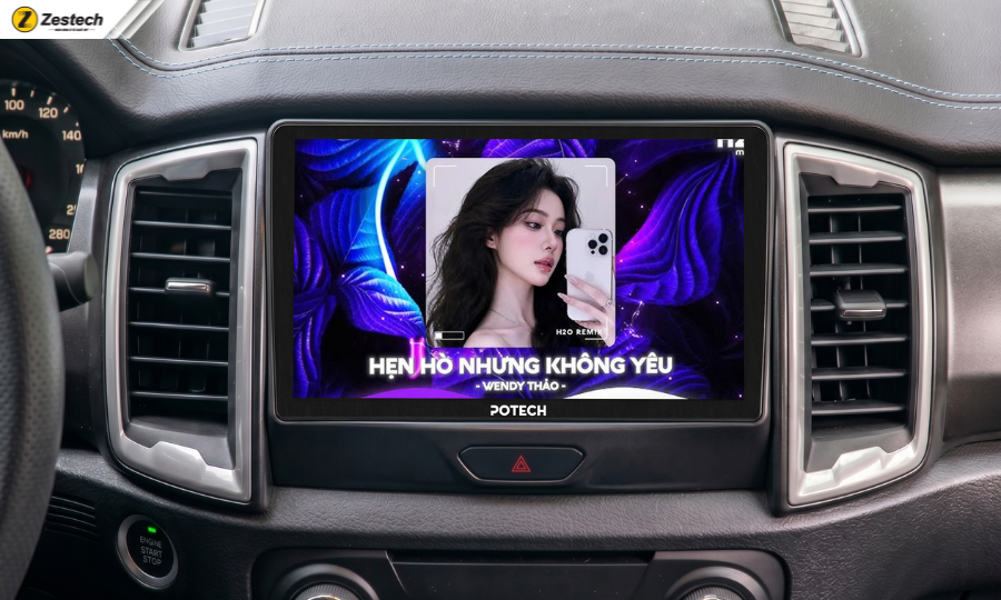 Nghe nhạc remix không giới hạn trên Youtube cùng Potech PX8