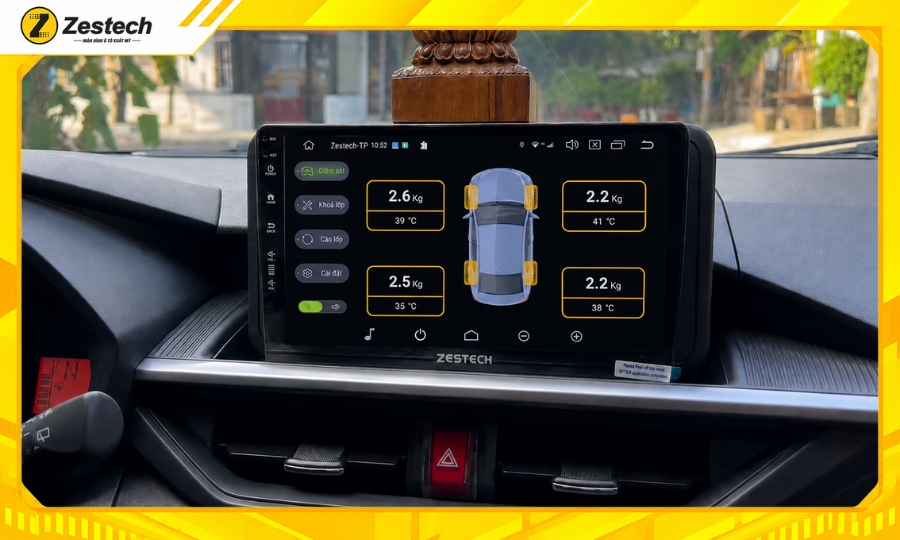 Kết nối các thiết bị ngoại vi với màn hình ô tô Android cho xe Toyota Wigo 2023