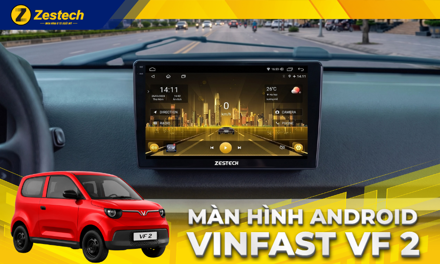 Màn hình ô tô Android cho xe VF2
