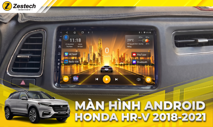 Màn hình ô tô android cho xe Honda HR-V 2018-2021