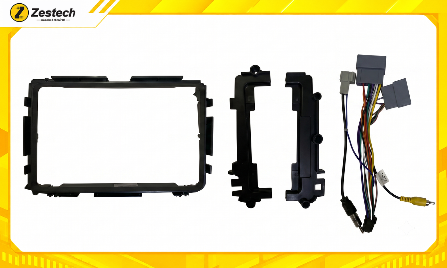 Thiết kế mặt dưỡng Màn hình ô tô android cho xe Honda HR-V 2018-2021