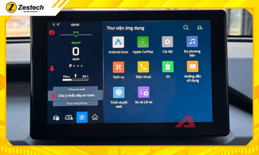 Những đời xe VF3 đã hỗ trợ Apple CarPlay