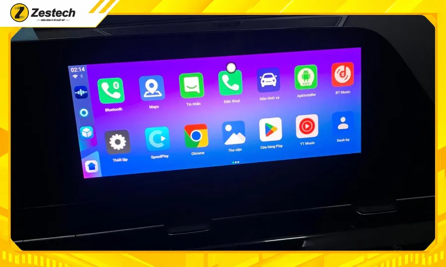 Giao diện giải trí Android Box ô tô cho xe OMODA C5