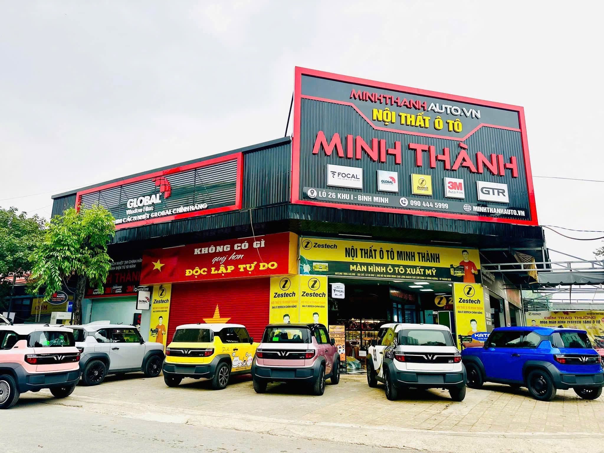 Địa chỉ lắp màn hình ô tô Zestech uy tín, chuẩn kỹ thuật tại Thanh Hóa 2 Showroom Minh Thành Auto tại Thanh Hóa