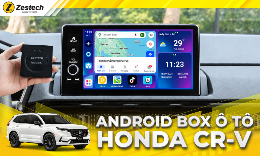 Android Box ô tô cho Honda CR-V