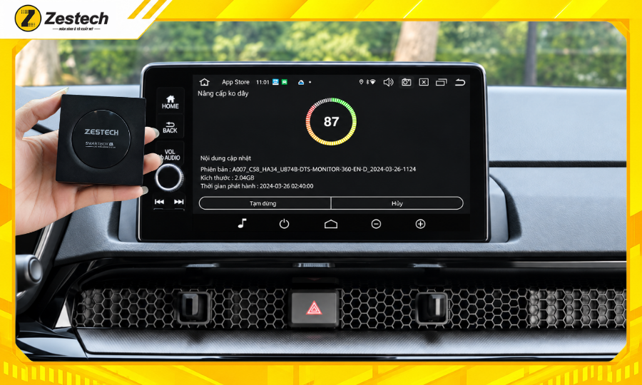 Android Box ô tô cho Honda CR-V 9 Cập nhật phần mềm tự động với Android Box ô tô cho Honda CR-V