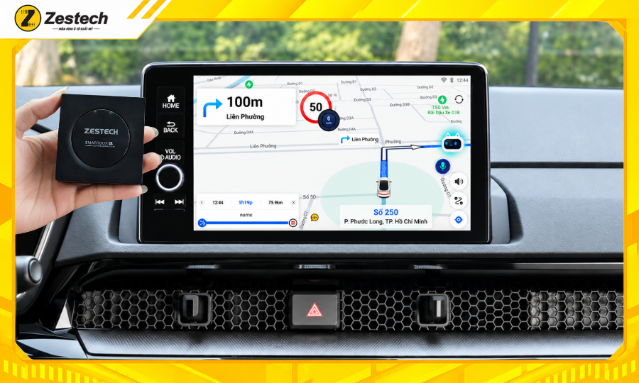 Android Box ô tô cho Honda CR-V 5 Android Box ô tô cho Honda CR-V tích hợp bản đồ dẫn đường