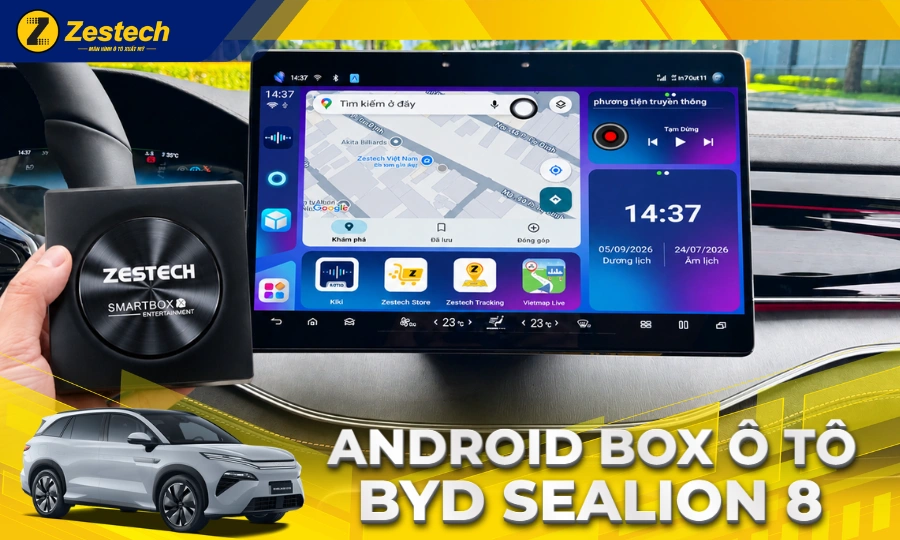 Android Box ô tô cho xe BYD Sealion 8