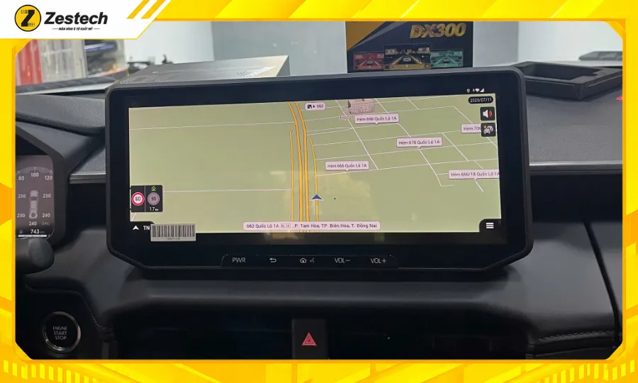 Android Box ô tô cho xe Hilux 2025 - 2026