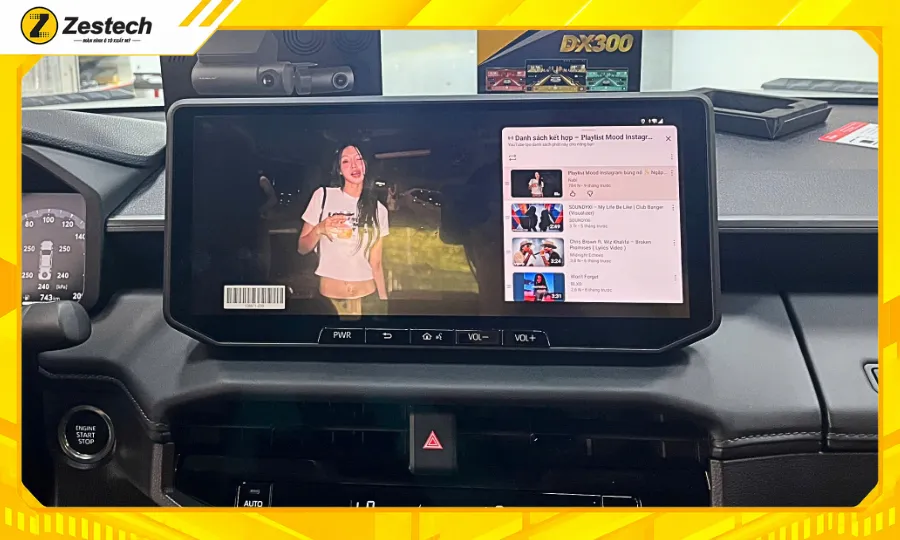 Xem bản đồ và cảnh báo tốc độ hỗ trợ lái xe với Android Box Zestech