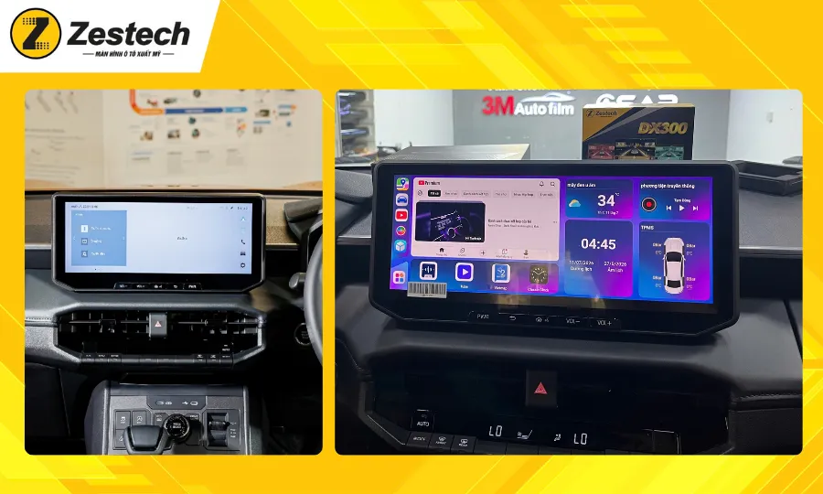 Android Box ô tô cho xe Hilux 2025 - 2026