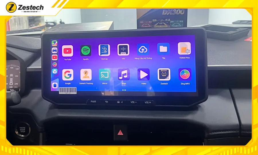Android Box ô tô cho xe Hilux 2025 - 2026