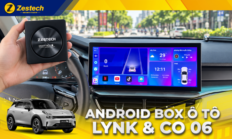 Android Box ô tô cho xe Lynk & Co 06