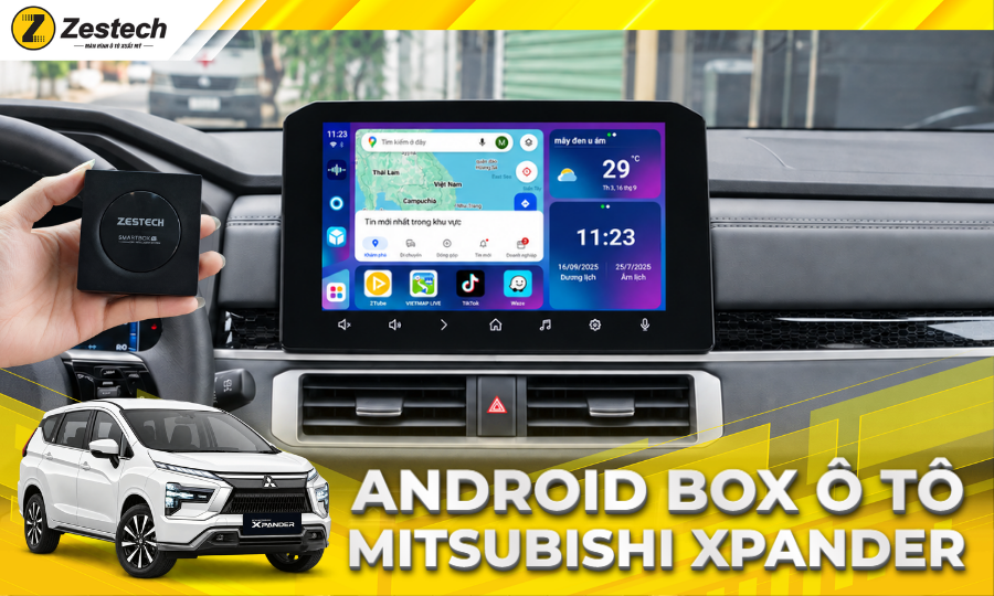 Android Box ô tô cho xe Mitsubishi Xpander