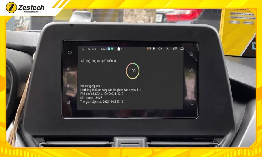 Android Box ô tô cho xe Suzuki FronX - Cập nhật ứng dụng tự động OTA